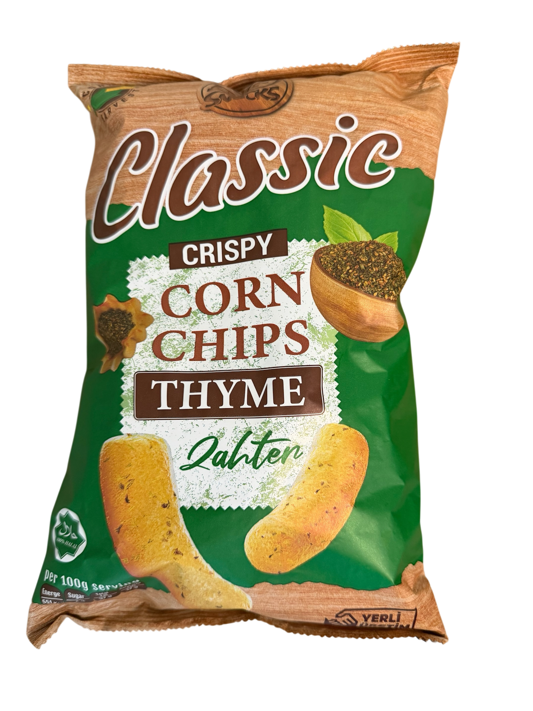 Bafj Snacks Corn Chips Thyme Zaater