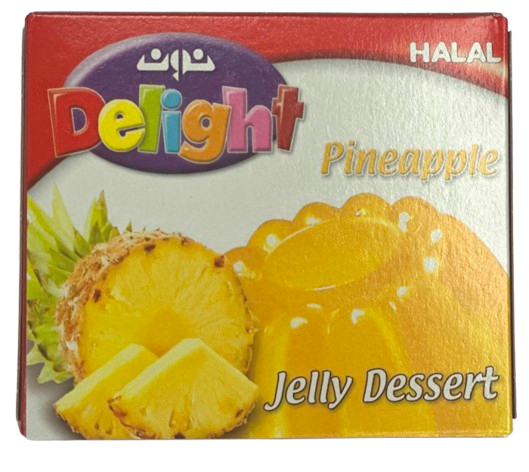 Noon Delight Pineapple Fruit Flavor Jello