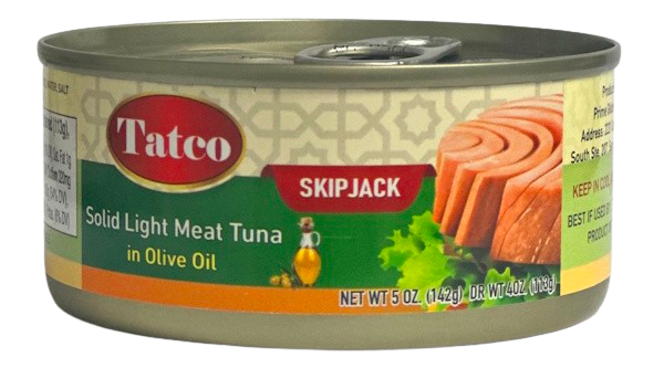 Tatco Solid Light Meat Tuna In Olive Oil