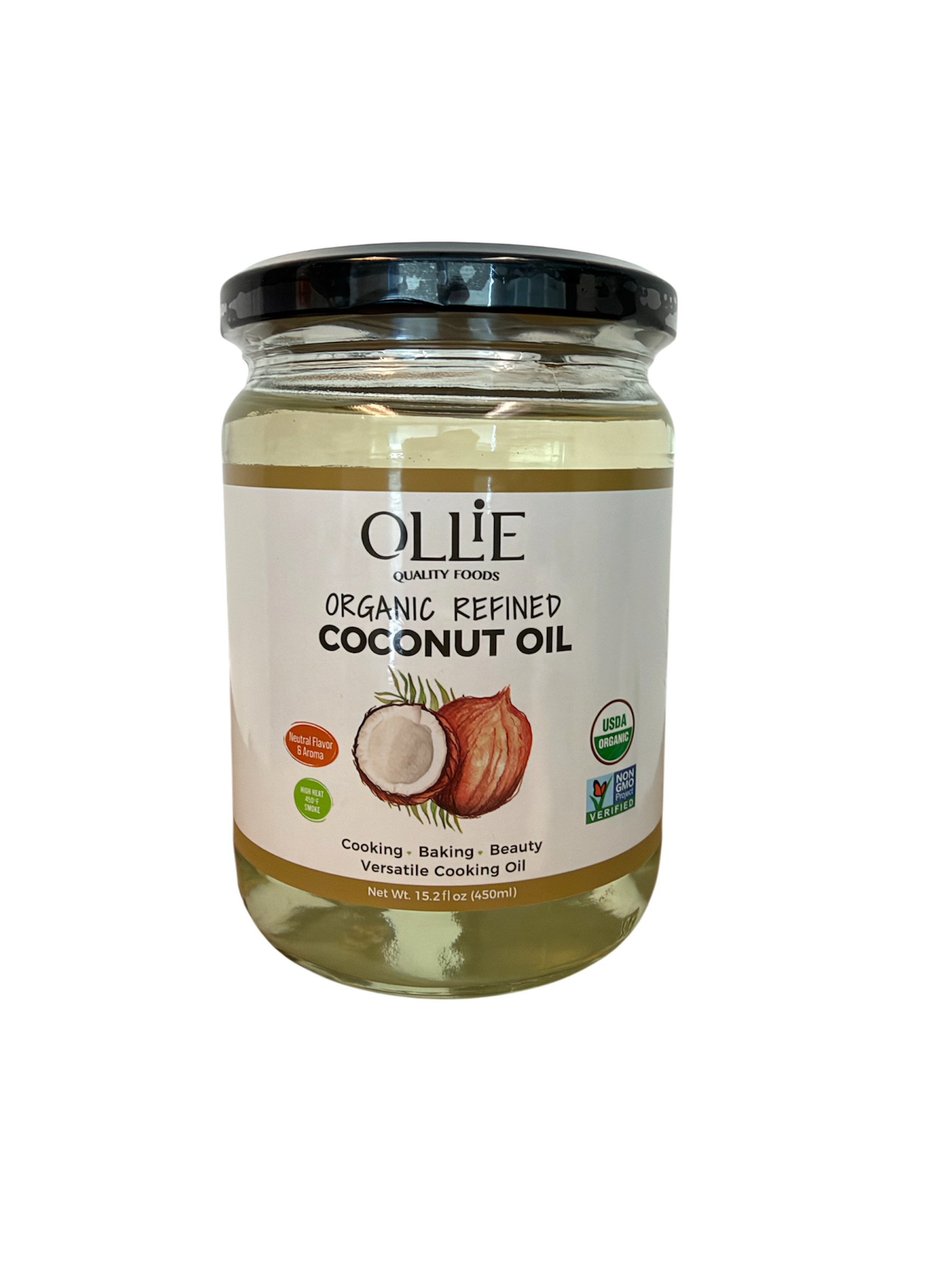 Ollie Organic Refined Coconut Oil