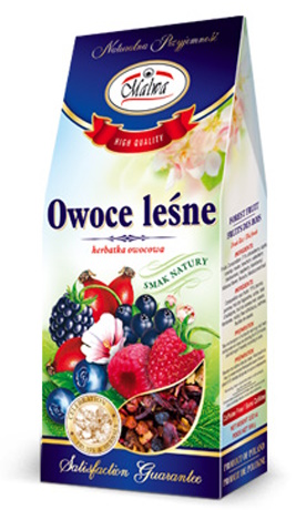 Malwa Forest Fruit Natural Tea Owoce Lesne 12X100gr