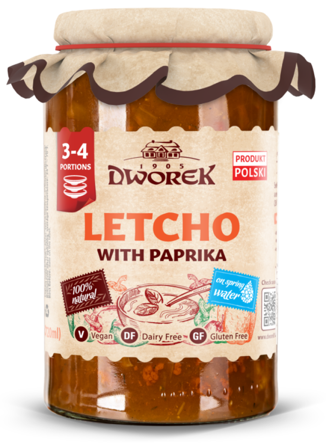 Letcho With Paprika 8X720ml Dworek