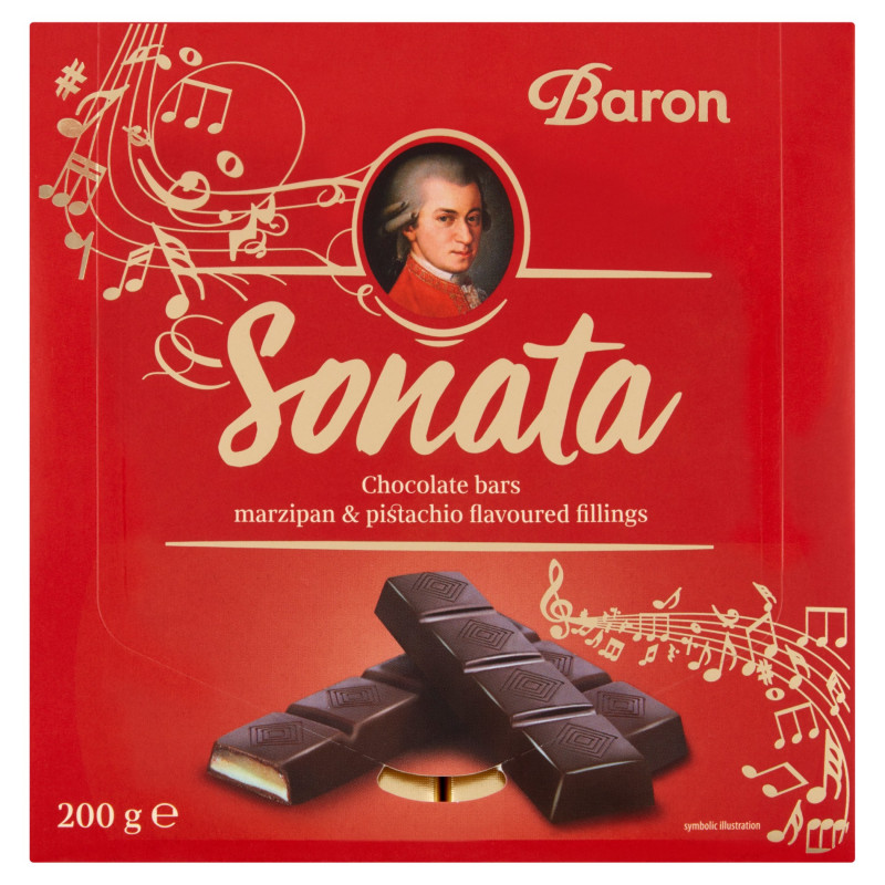 Sonata Choco Gift Box 16X200g Baron