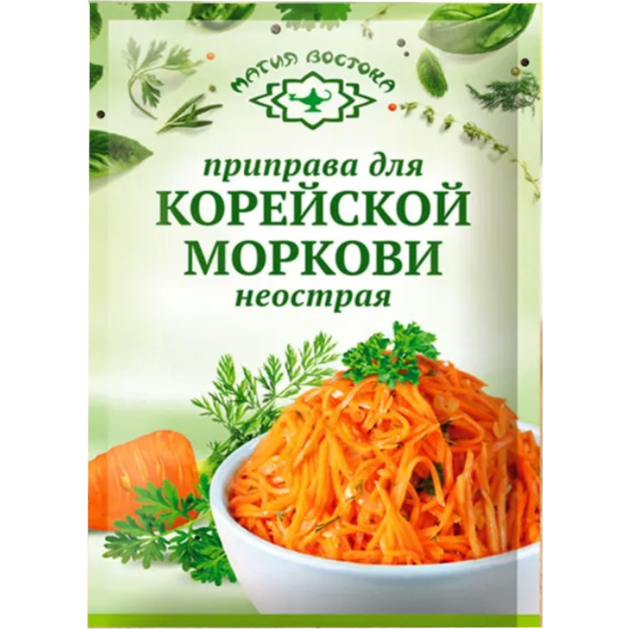 Magiya Vostoka Mild Korean Carrot Seasoning 40X15g