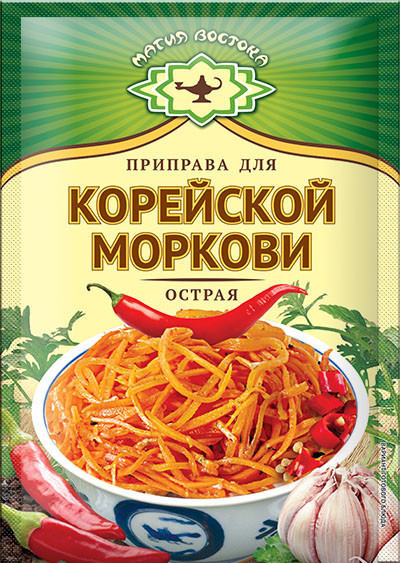 Magia Vostoka Hot Korean Carrot Seasoning 40X15g
