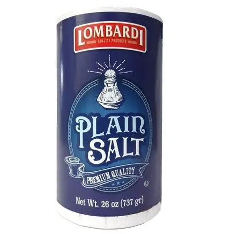Lombardi Plain Salt
