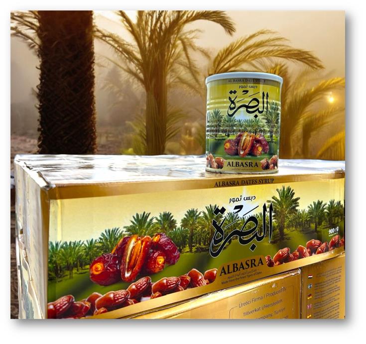 Albasra Date Syrup 900G Can