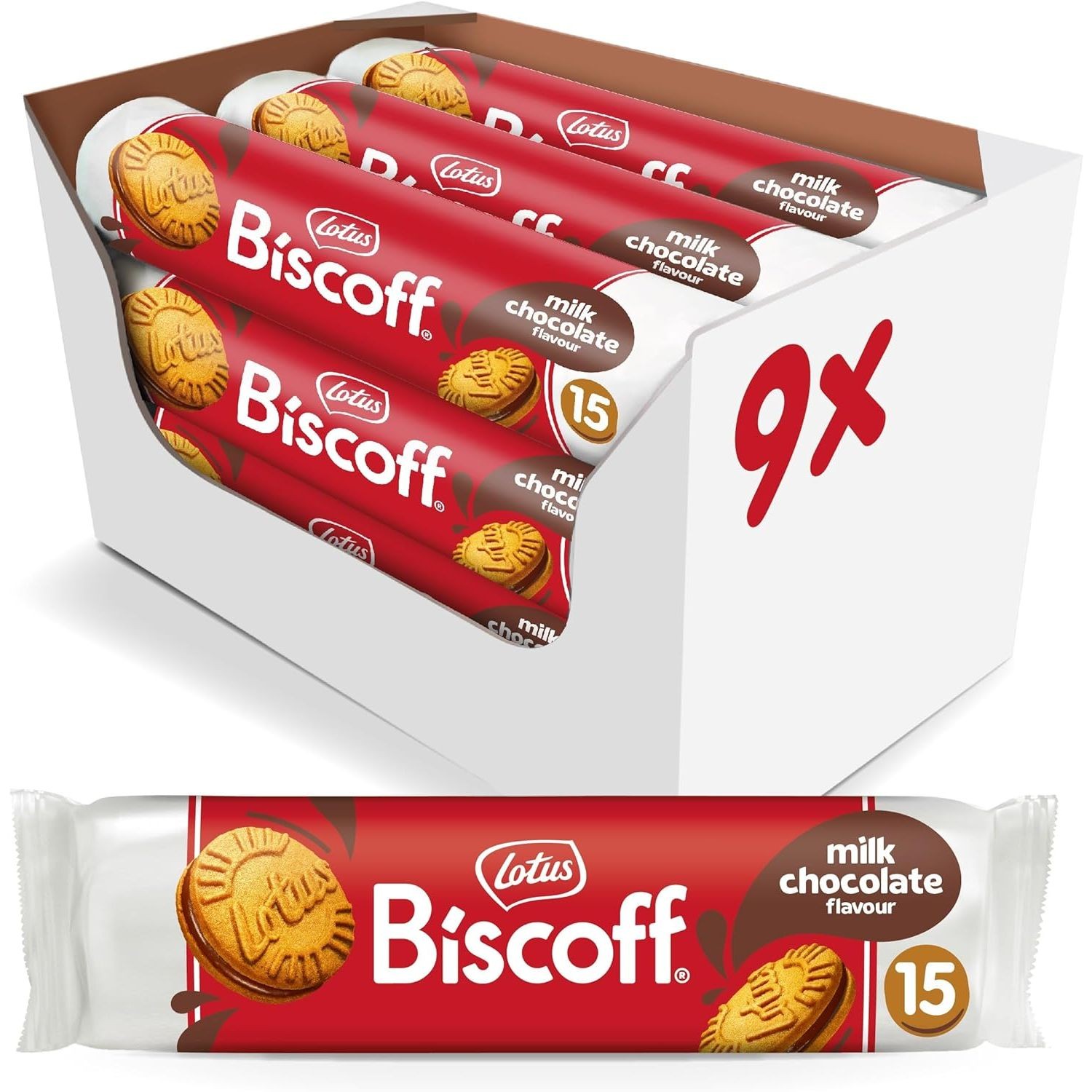 Lotus Biscoff Milk Chocolate Filled