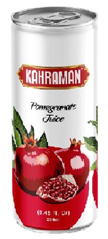 Kahraman Pomogrant Juice Can