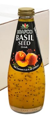 Brafco Basil Seed Peach Drink