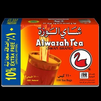 Alwazah Tea Bags 10% Free