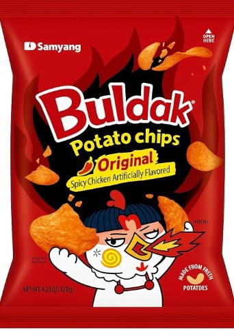 Samyang Buldak Spicy Chicken Potato Chips Original